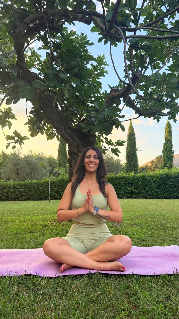 Daniela Colucci, insegnante di Hatha Yoga